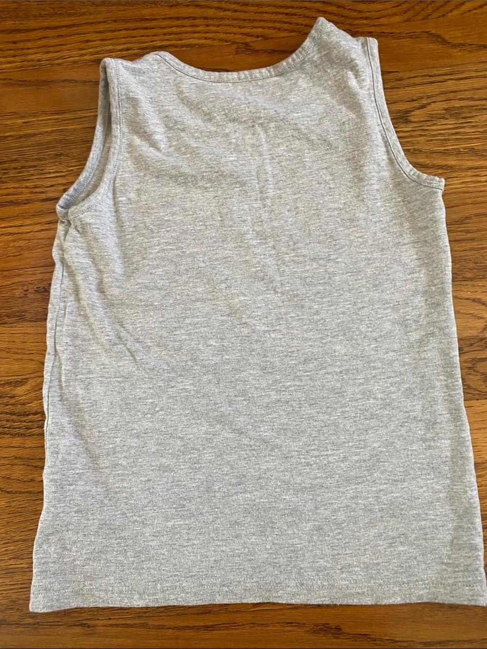 NWOT Carter’s Boy’s Grey Red & Blue Flag Sleeveless Cotton Tank Top Size 8